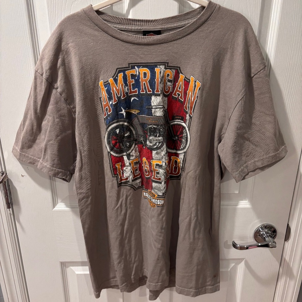 Harley Davidson Treasure Coast Stuart American Legend Graphic Tee Size XL